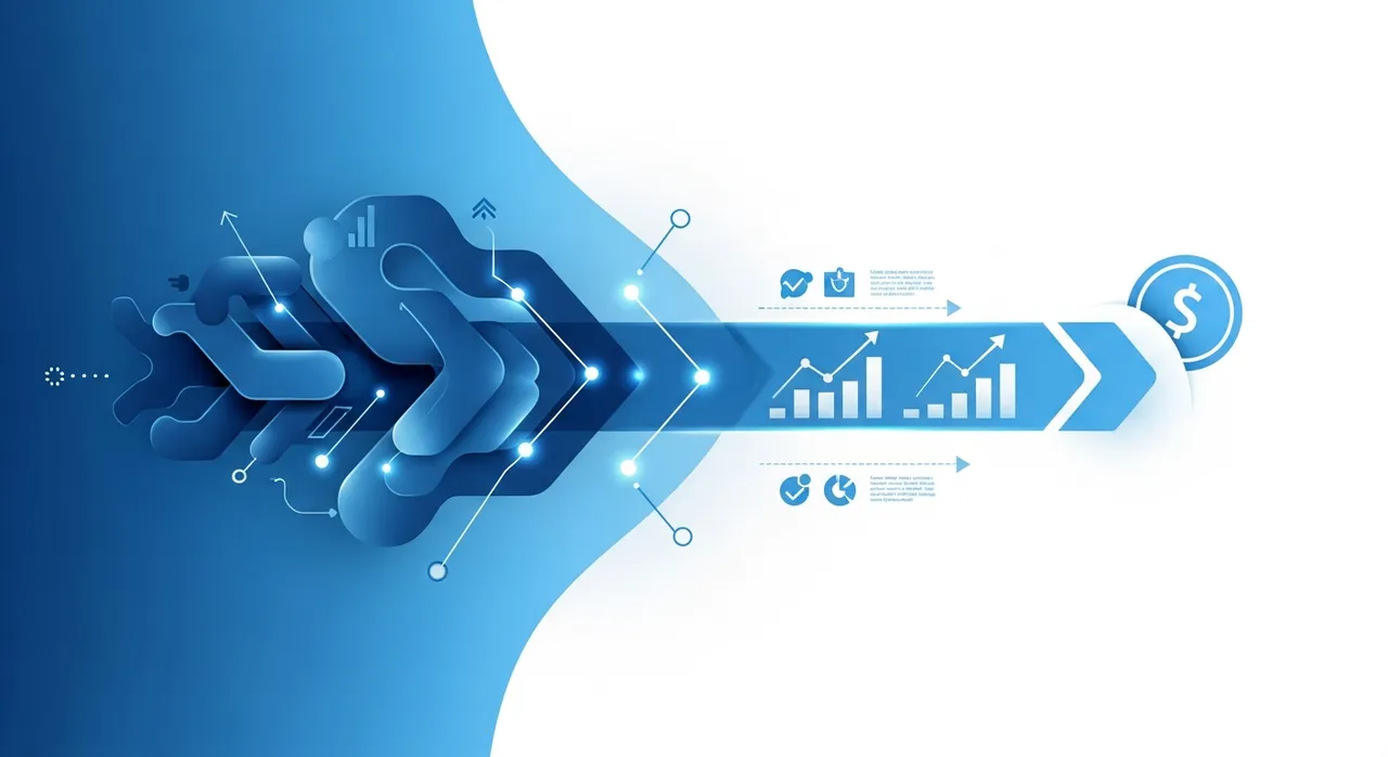 Efficient digital business system with reduced costs and simplified workflow